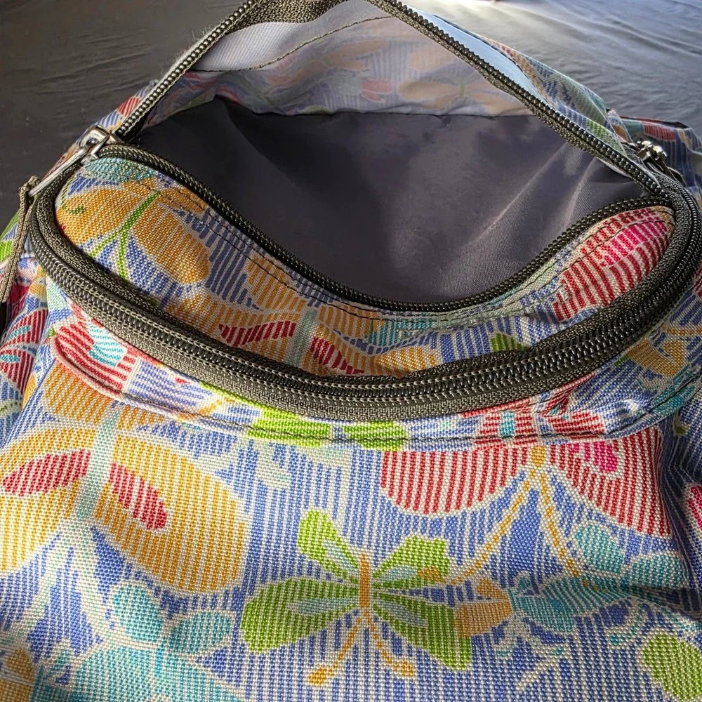 LL Bean Kids‎ Butterfly Backpack Colorful Sling Bag Travel Daypack
